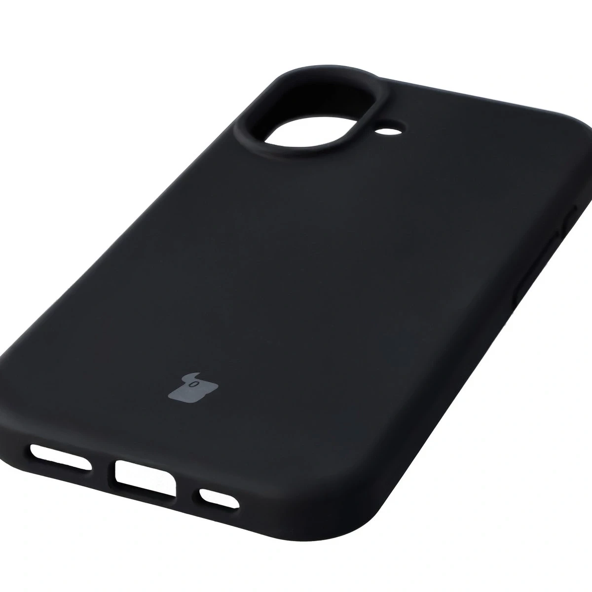 Silikonowe etui Bizon Soft Case do Apple iPhone 17 czarne
