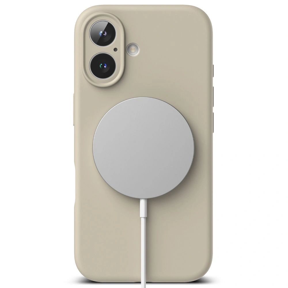 Case Ringke Silicone Magnetic MagSafe Apple iPhone 16 Stone