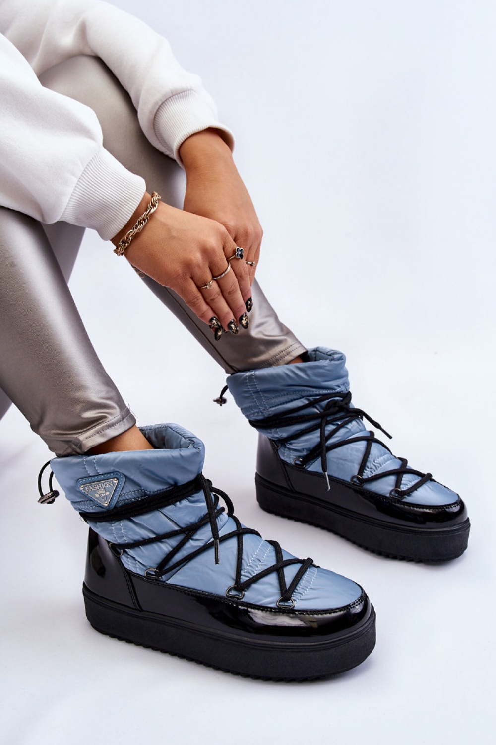  Snow boots model 174775 Step in style  blue