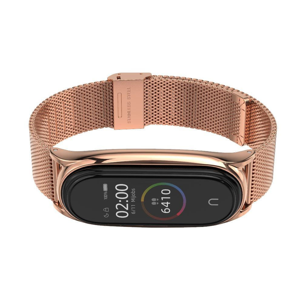 Tech-protect Milaneseband Xiaomi Mi Band 5/6 Rose Gold