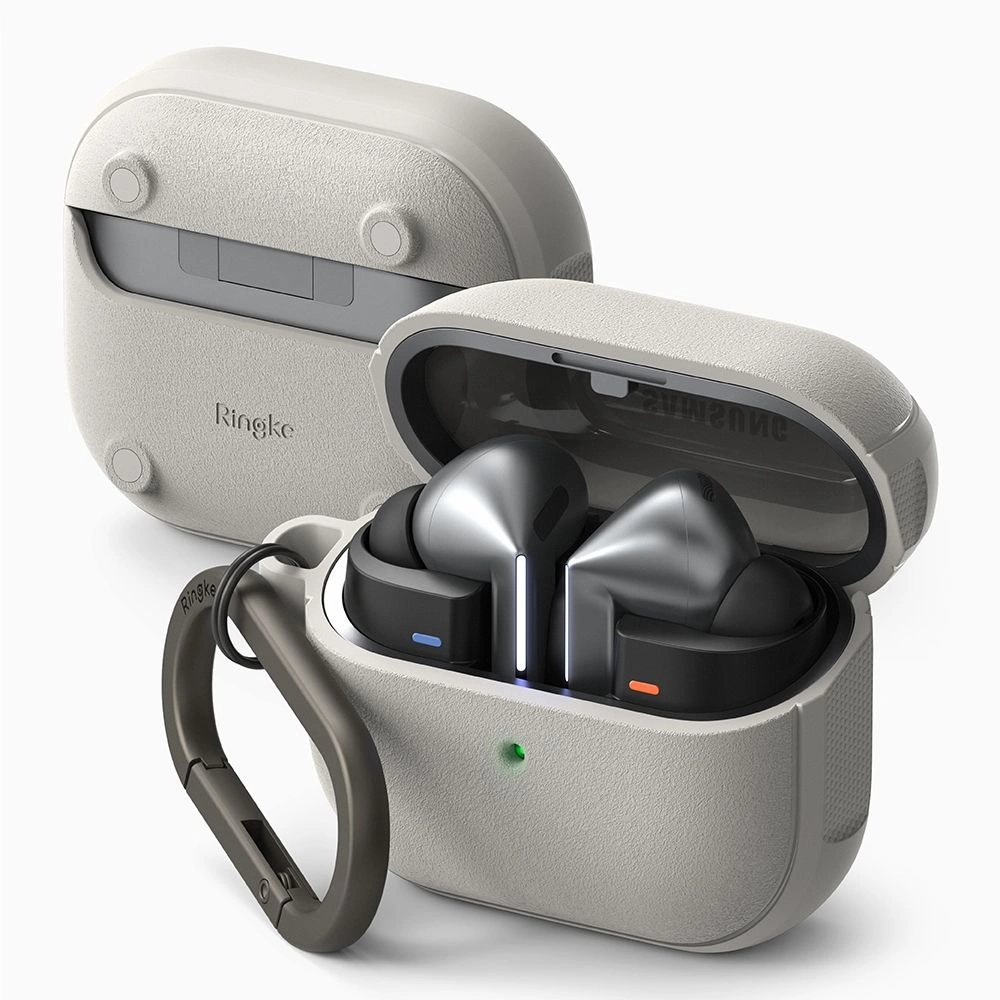 Case Ringke Onyx Magnetic MagSafe Samsung Galaxy Buds 3 / 3 Pro Warm Grey