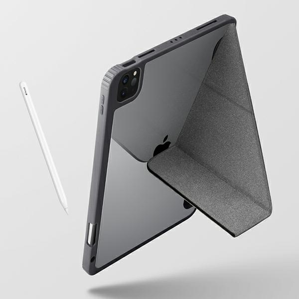 UNIQ Moven Apple iPad Pro 12.9 2021 Antimicrobial charcoal grey