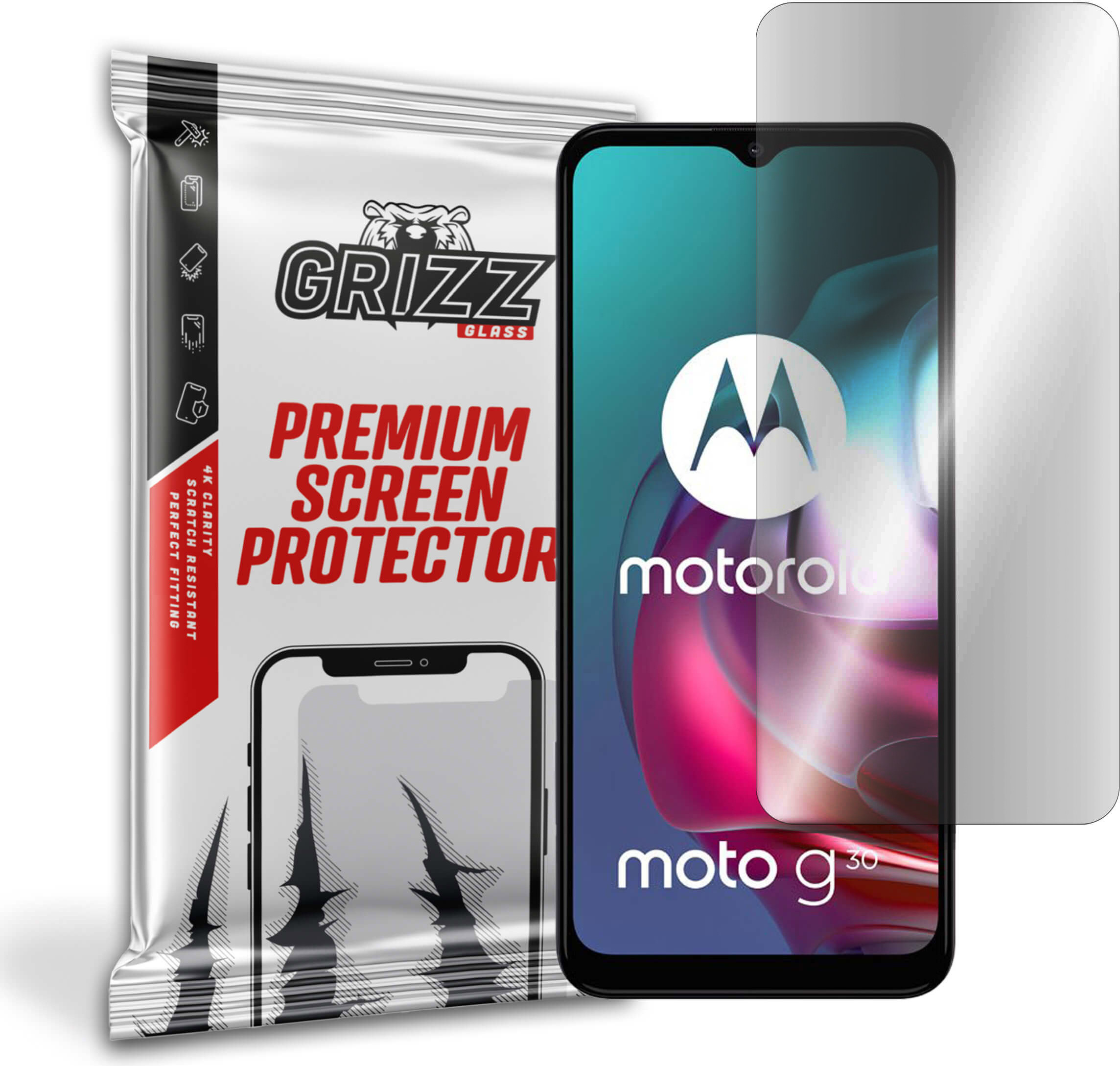 GrizzGlass PaperScreen Motorola Moto G30