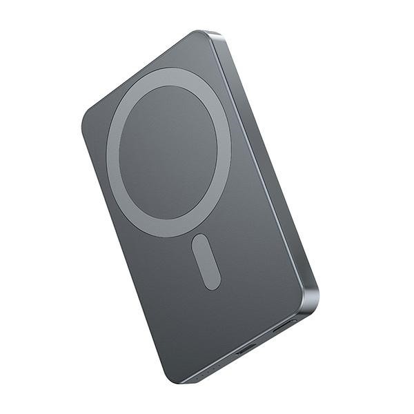 AWEI P112K wireless powerbank MagSafe 5000mAh grey