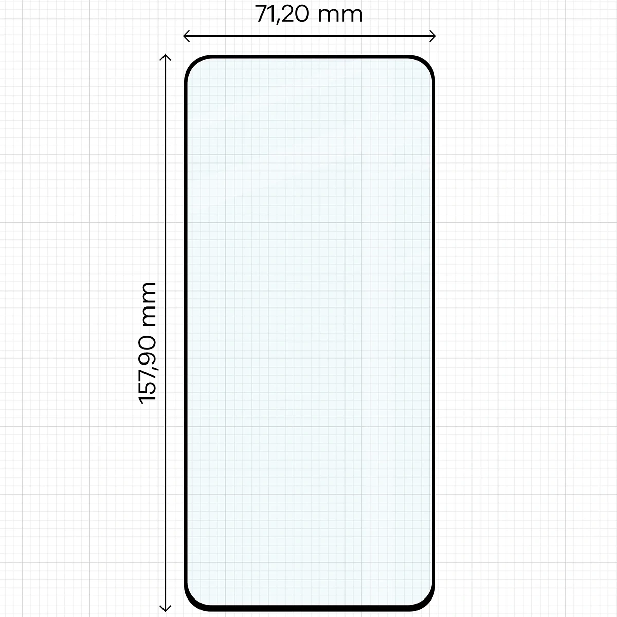 Szkło hartowane Bizon Glass Edge Duo do Xiaomi 13T Pro / 13T czarna ramka [2 PACK]
