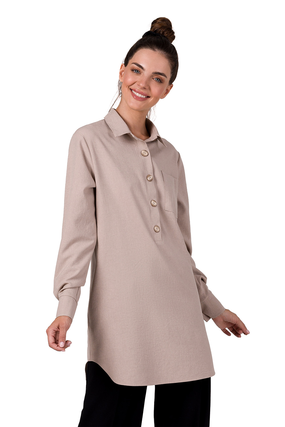  Tunic model 185783 BeWear  beige