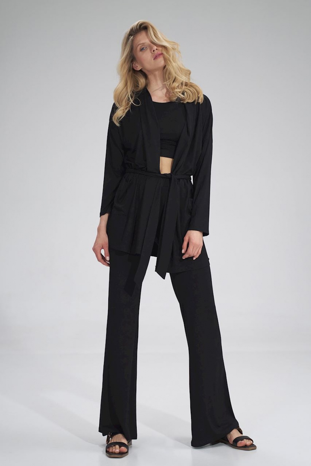  Women trousers model 154714 Figl  black