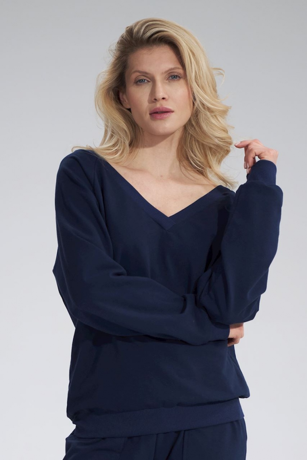 Sweatshirt model 167883 Figl navy blue Ladies