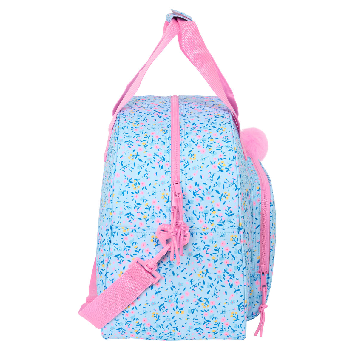Sports bag Vicky Martín Berrocal Paraíso Pink Light Blue 48 x 33 x 21 cm