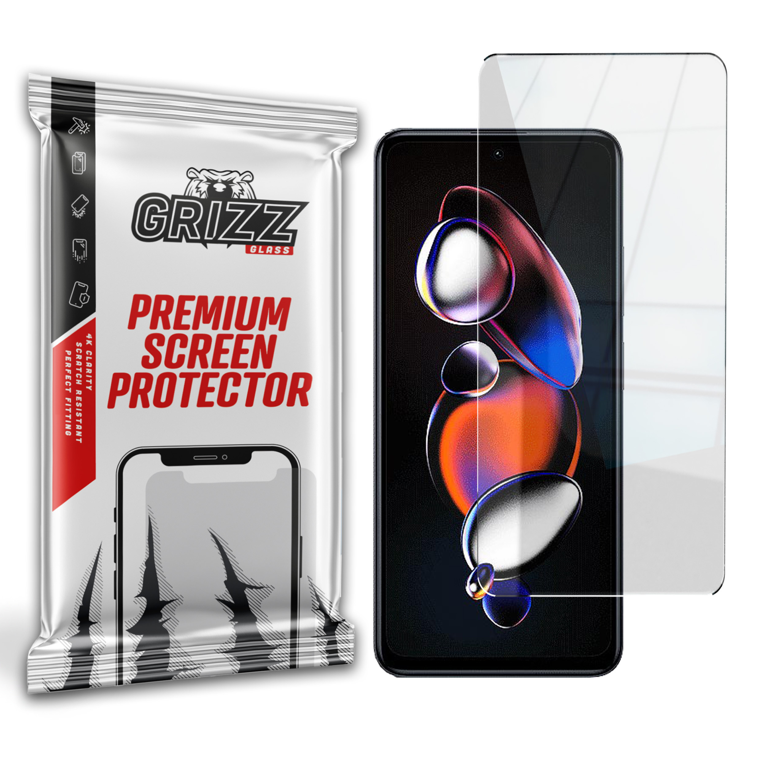 GrizzGlass HybridGlass Xiaomi Redmi Note 12T Pro