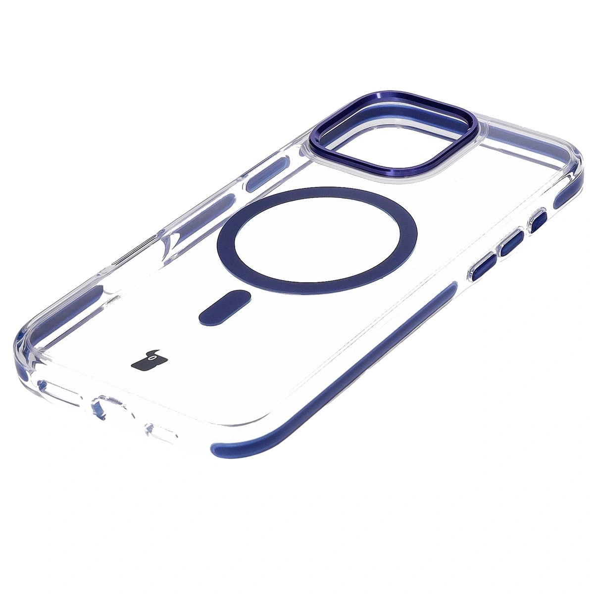 Bizon Case Marco Apple iPhone 16 Pro Max clear with blue frame