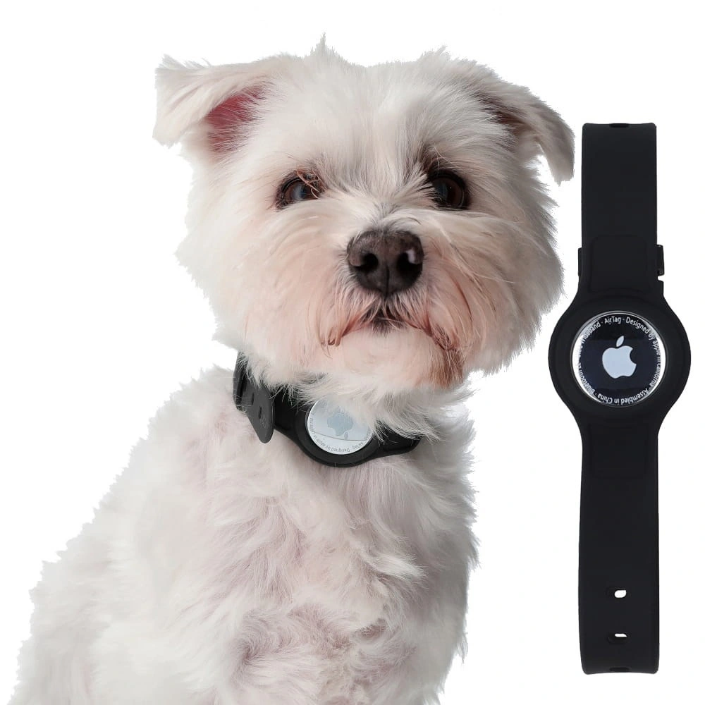 Bizon Case Locator Pets Apple AirTag black
