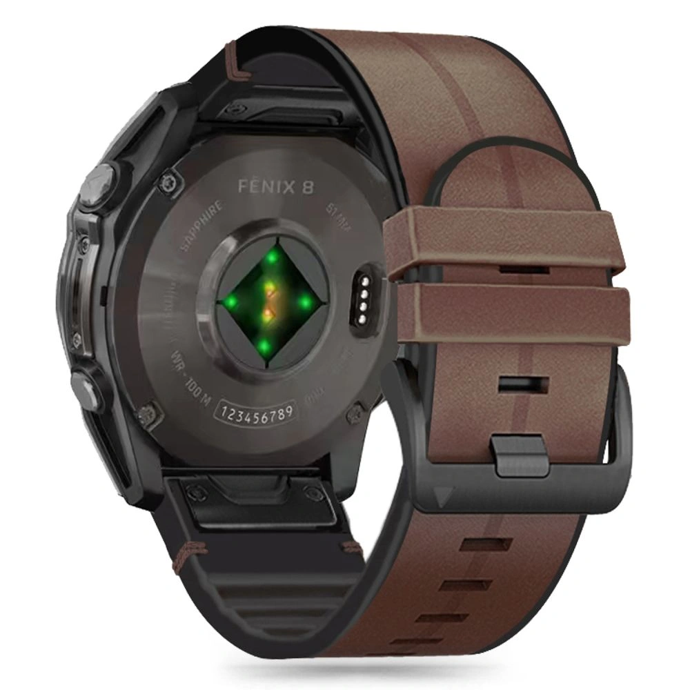 Tech-Protect Silicone PU Garmin Fenix 5 / 6 / 6 Pro / 7 / 8 47mm / E Brown