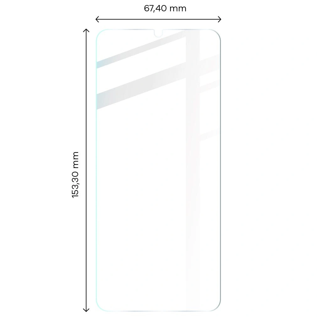 Bizon Glass Clear tempered glass - 3 pcs. + lens glass Samsung Galaxy A33