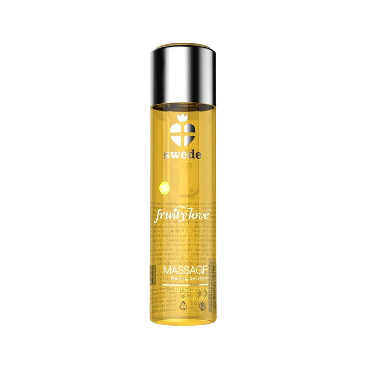 Erotic Massage Oil Swede 120 ml Heating Effect Honey Tropical fruits