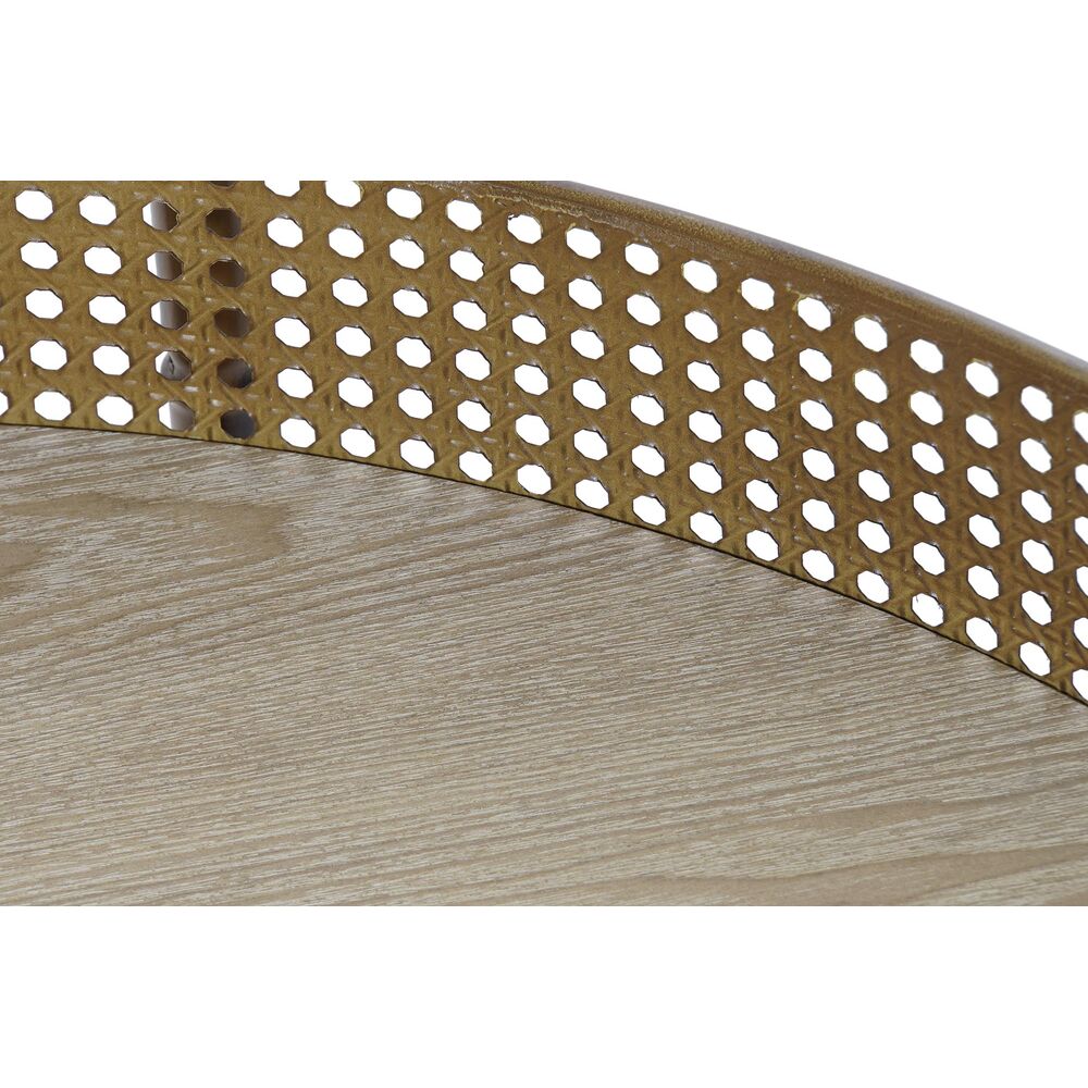 Side table DKD Home Decor Metal (80 x 80 x 38 cm)