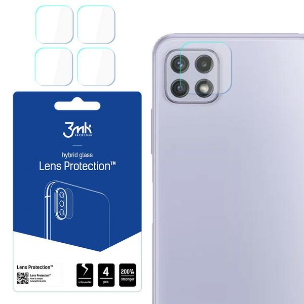3MK Lens Protection Samsung Galaxy A22 4G [4 PACK]