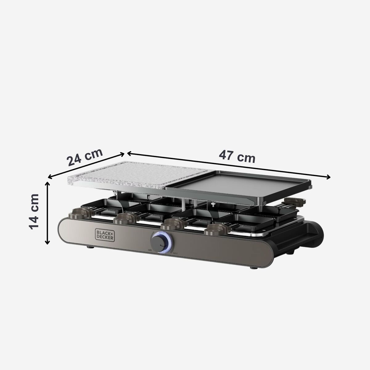 Grill Black & Decker BXFC1400E 1400 W