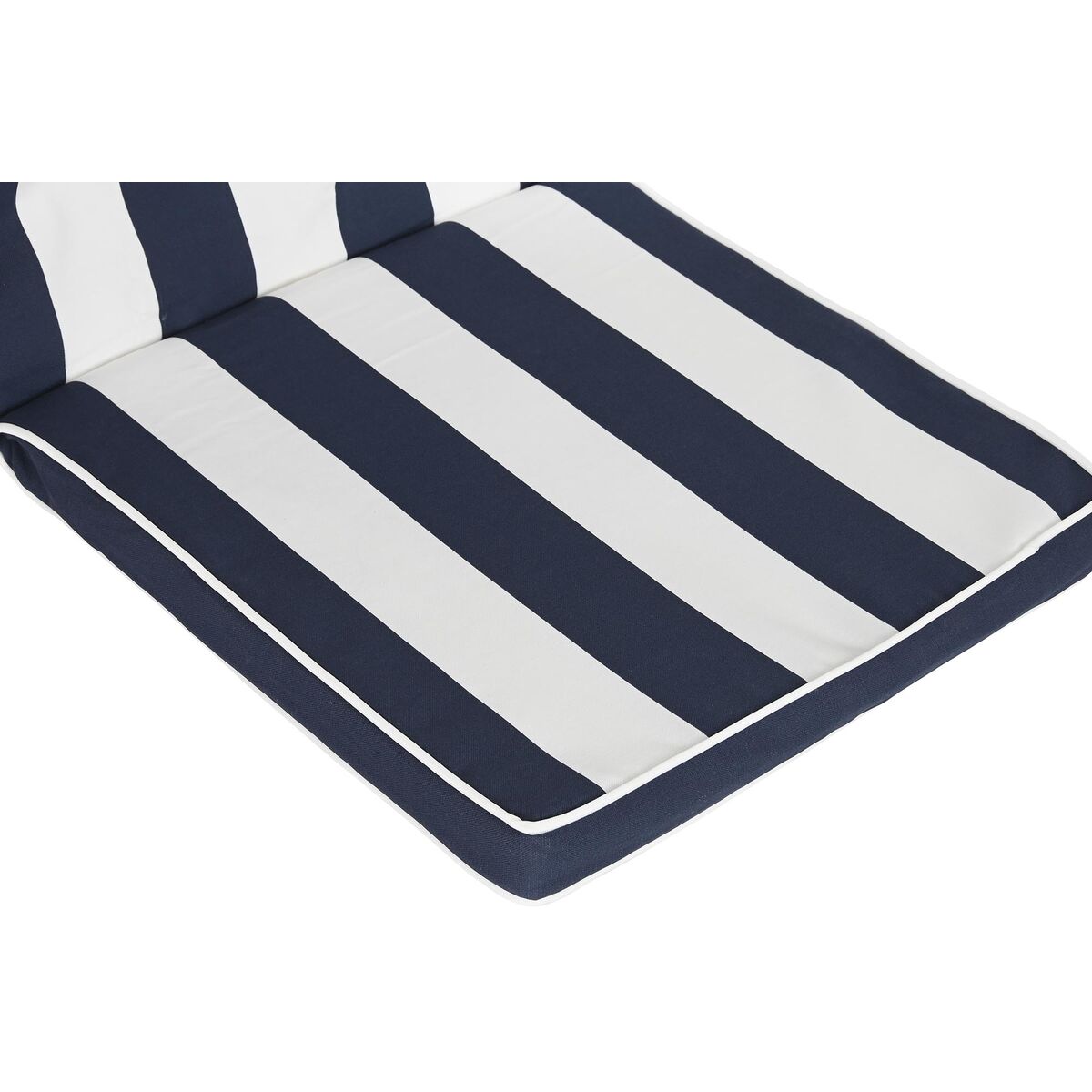 Kissen DKD Home Decor 42 x 4 x 115 cm Streifen Weiß Marineblau