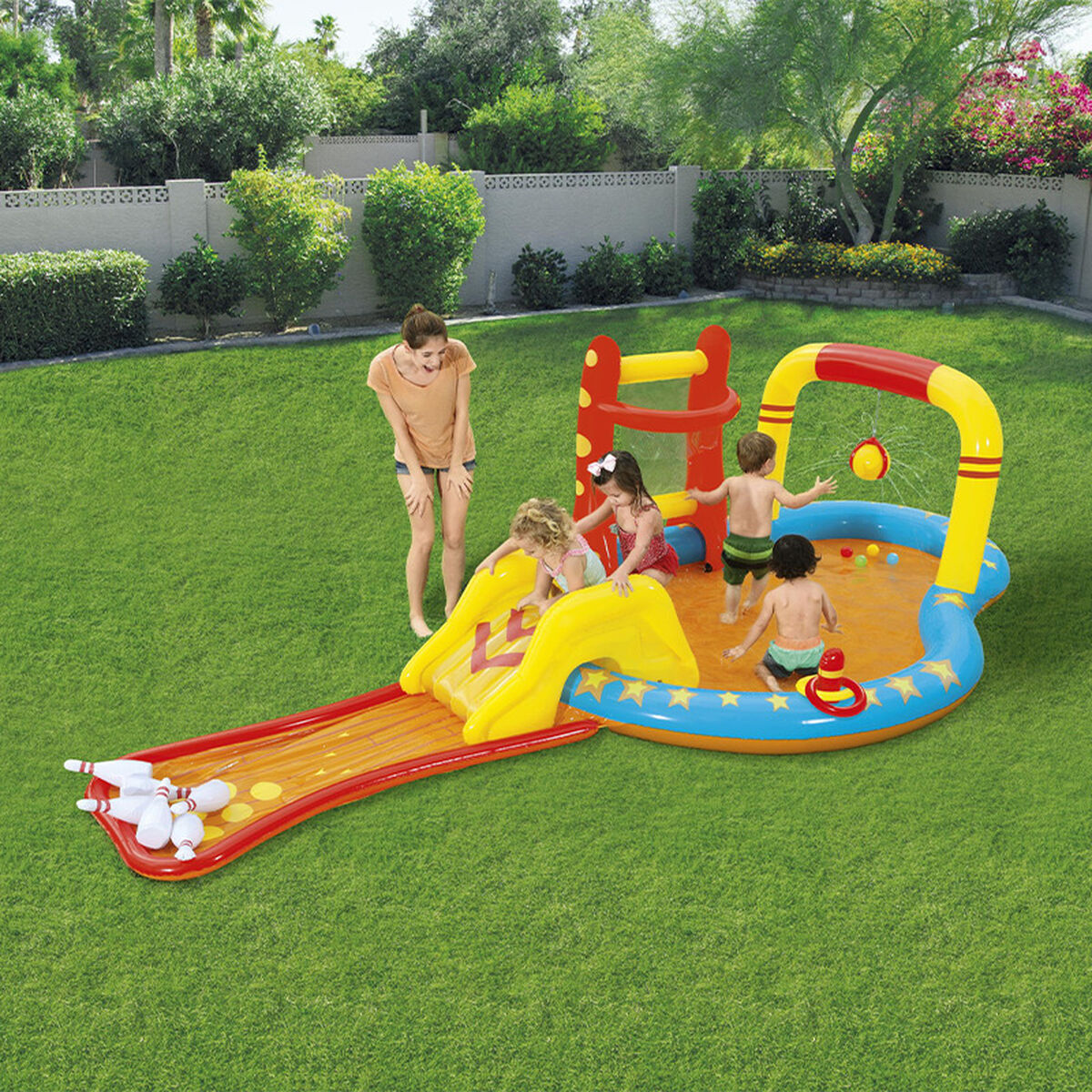 Children's pool Bestway Playground 435 x 213 x 117 cm