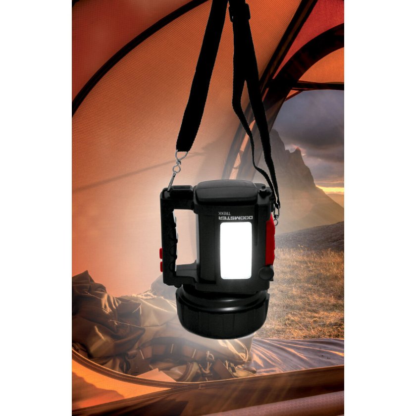Rechargeable LED Handheld Spotlight Velamp DOOMSTER TREKK 10 W