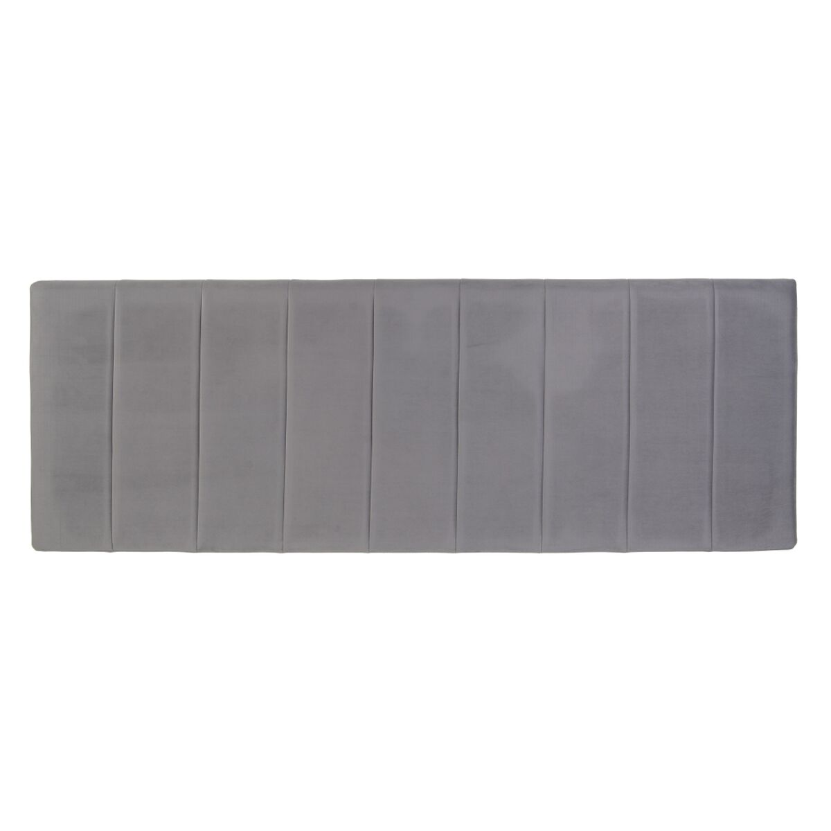 Headboard 180 x 7 x 64 cm Synthetic Fabric Grey