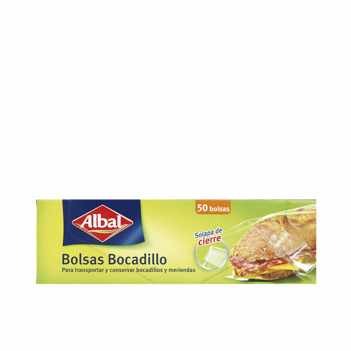 Bags Albal Sandwich Box 50 Units