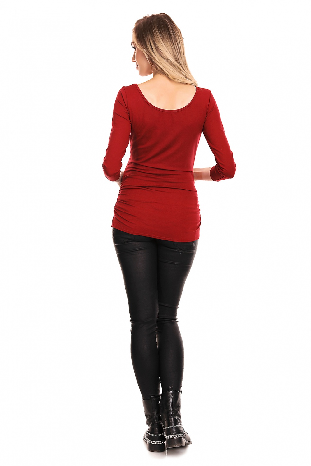  Blouse model 133326 PeeKaBoo  red