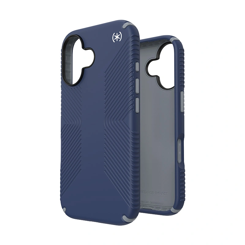 Case Speck Presidio2 Grip Apple iPhone 16 (Coastal Blue / Dust Grey / White)
