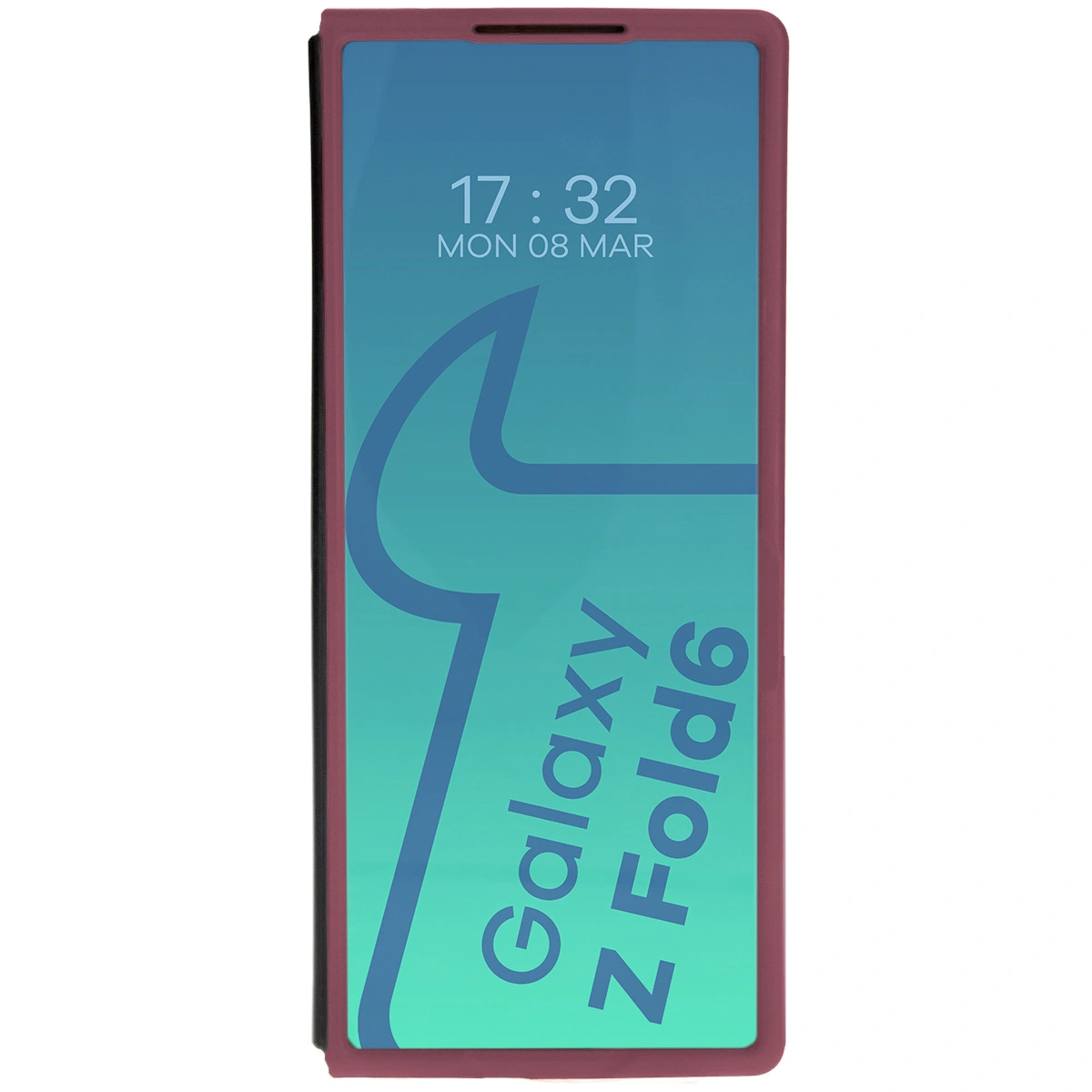 Bizon Case Tur Samsung Galaxy Z Fold6 dark purple