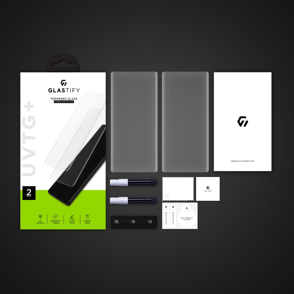 Glastify UVTG+ Samsung Galaxy S23 Ultra Clear [2 PACK]