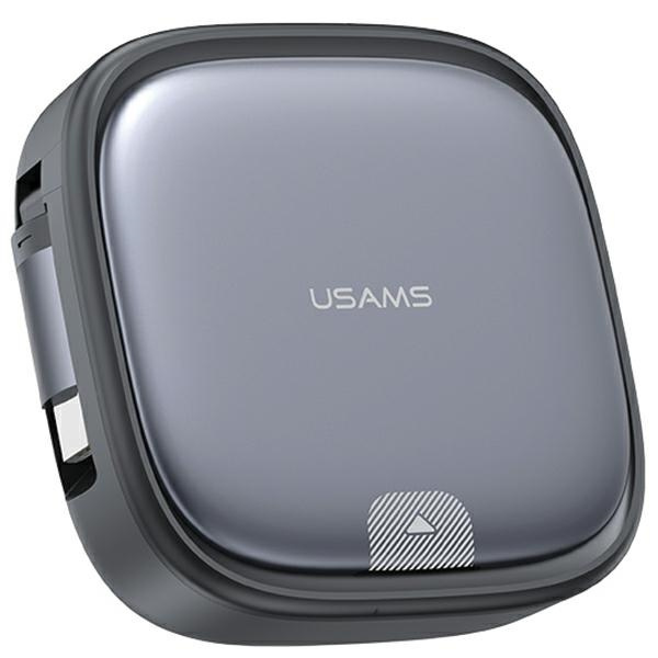 USAMS US-SJ650 3in1 cable MicroUSB / USB-C / Lightning 60W tarnish