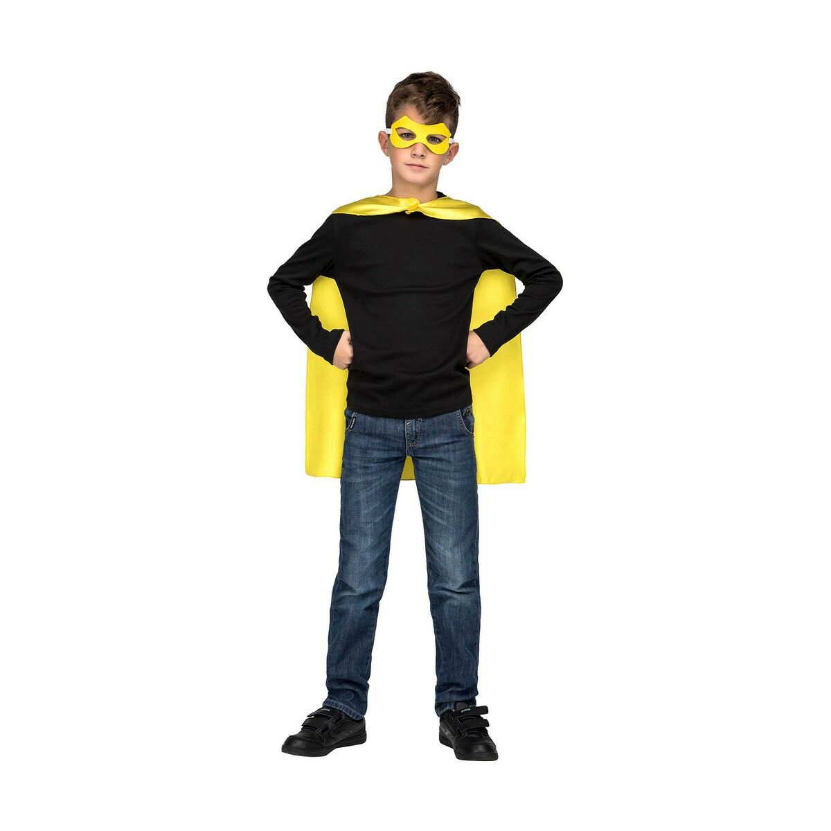 Costume for Children My Other Me Yellow Superhero 3-6 years (2 Pieces)