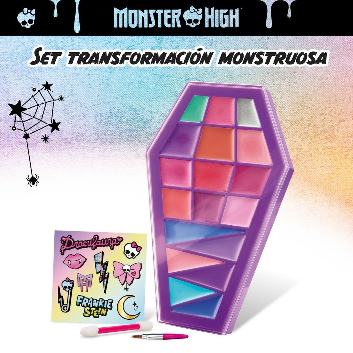 Children's Make-up Set Monster High Feeling Fierce 10 x 16,5 x 2 cm 4 Units