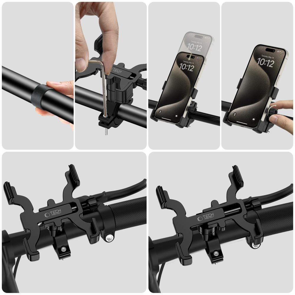 Tech-Protect V3 Universal Bike Mount black
