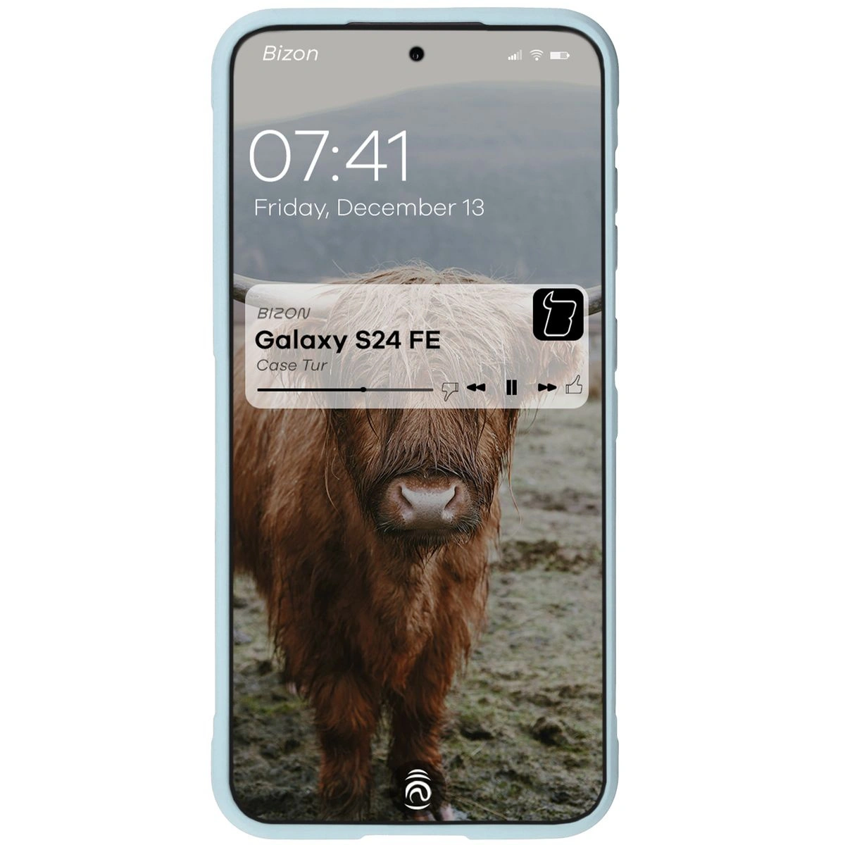 Bizon Case Tur Samsung Galaxy S24 FE light blue