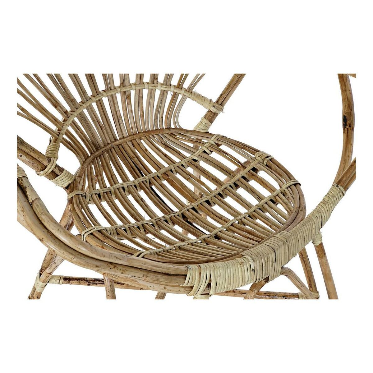 Garden chair DKD Home Decor 8424001825158 77 x 58 x 85 cm Rattan