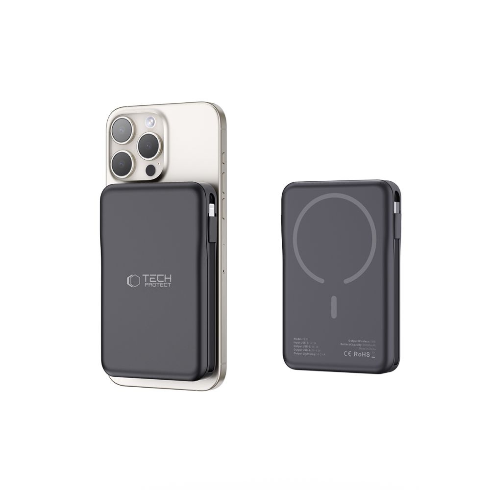 Tech-Protect PB31 Lifemag MagSafe powerbank 10000mAh Black