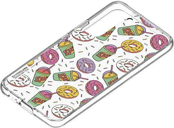 Samsung Galaxy S22 GP-TOU021HOVPW to Frame Cover Case Simpsons Donut