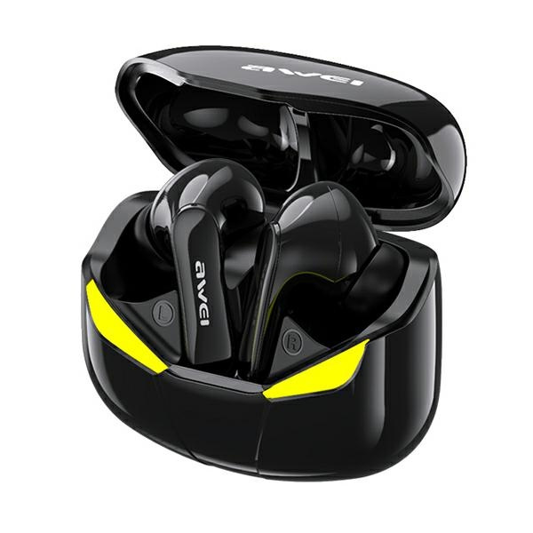 AWEI earphones Bluetooth 5.0 T35 TWS black