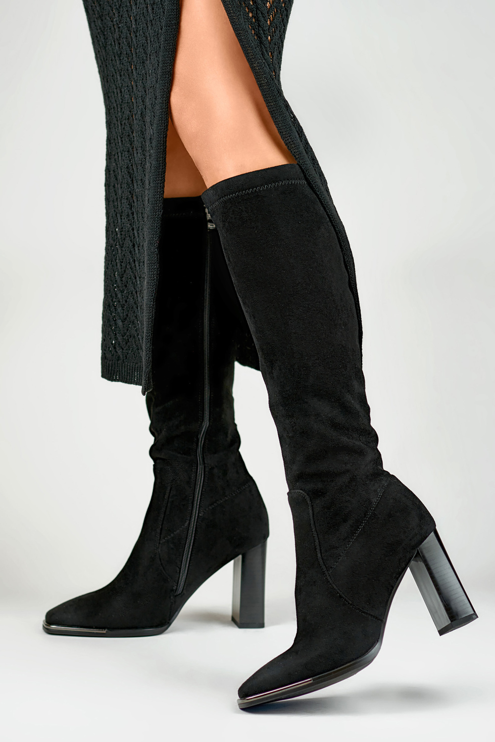  Heel boots model 186038 PRIMO  black