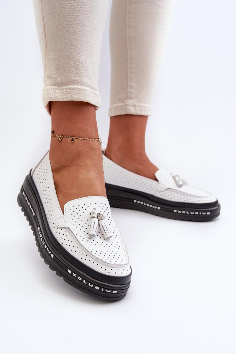  Mocassin model 196415 Step in style  white
