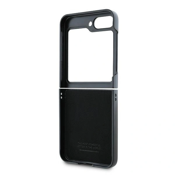 Case BMW BMHCZF623PUDTK Samsung Galaxy Z Flip6 hardcase Carbon Tricolor black/black