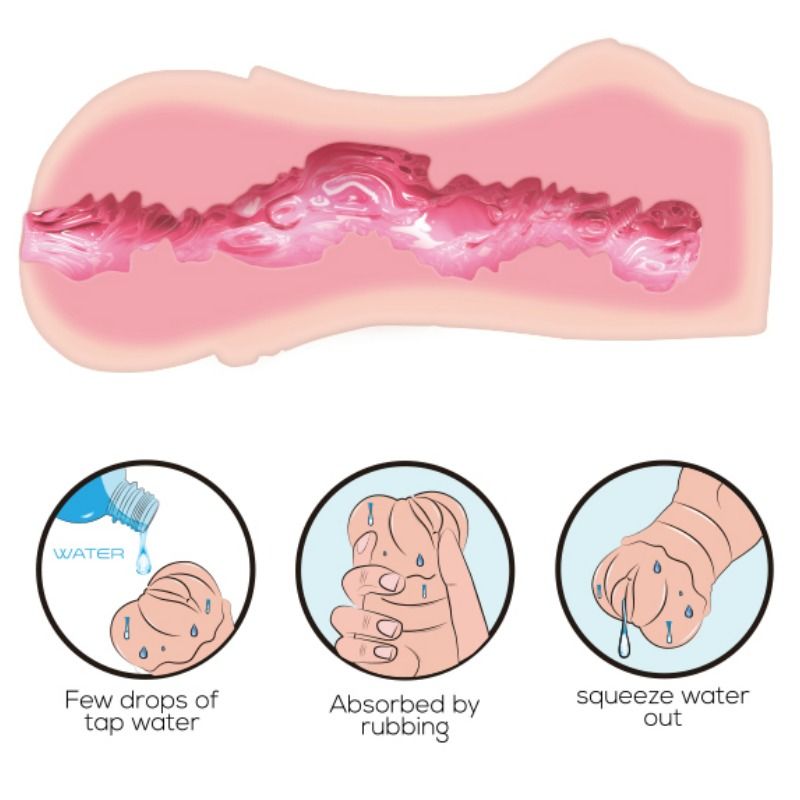 CRAZY BULL - MASTURBATOR WATER SKIN VAGINA