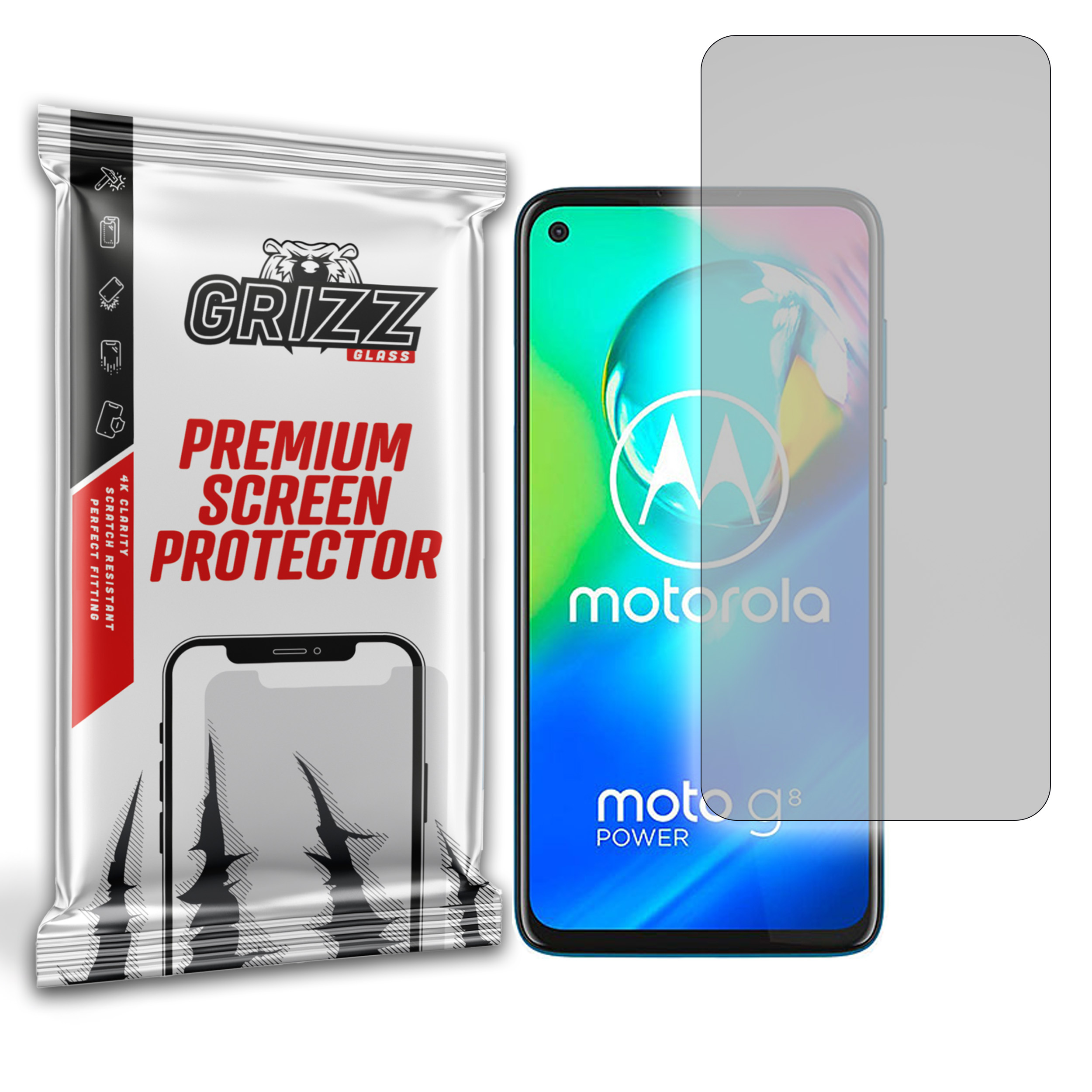 GrizzGlass PaperScreen Motorola Moto G8 Power
