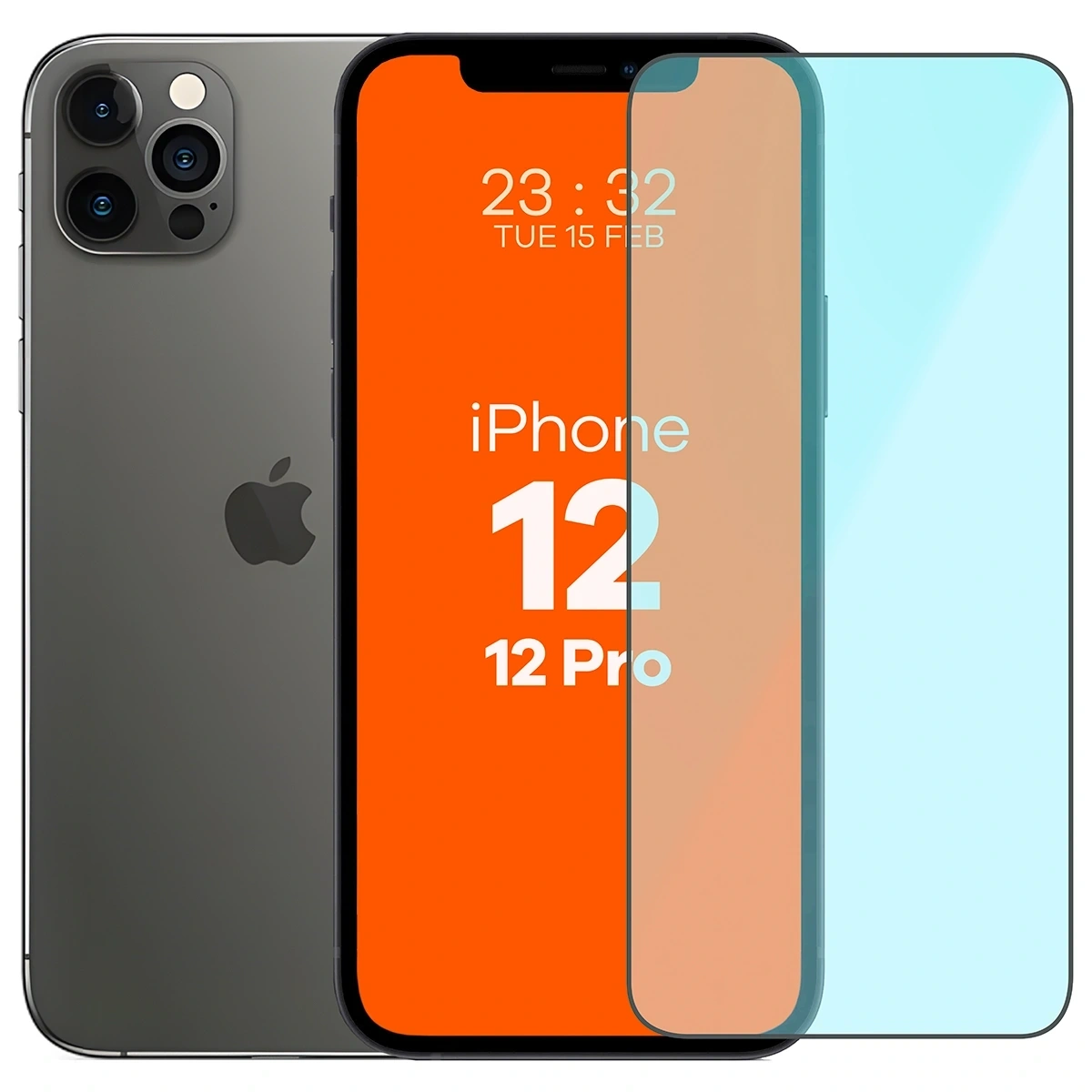 Szkło ochronne 2.5D Bizon Smart Glass do Apple iPhone 12 / 12 Pro