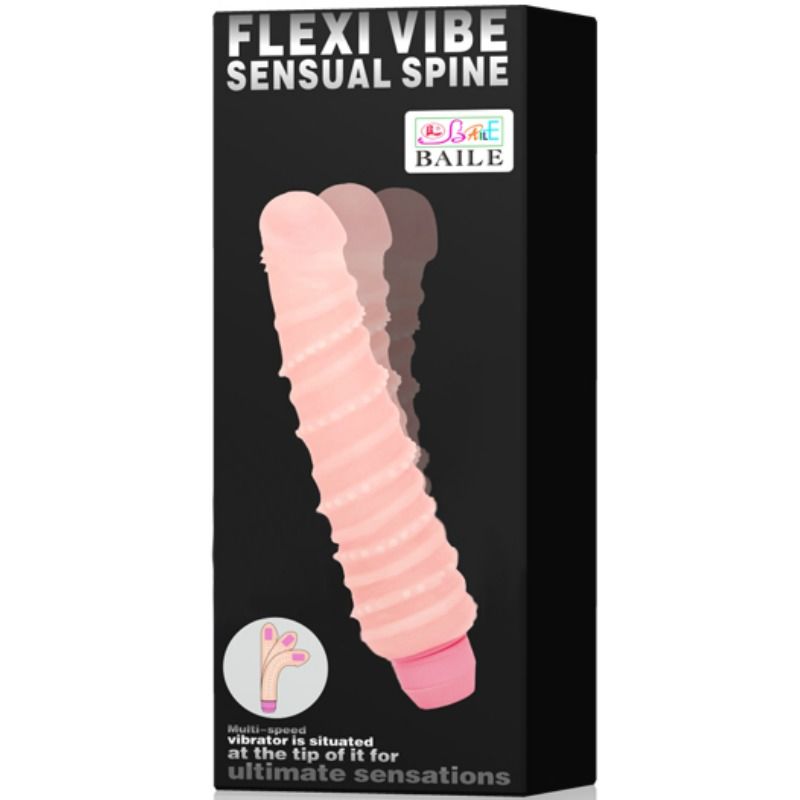 FLEXI VIBE SENSUAL SPIRAL VIBRATOR 19.5 CM