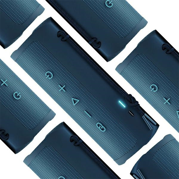3MK Fuego 30W Bluetooth 5.3 TWS wireless speaker IPX7 blue