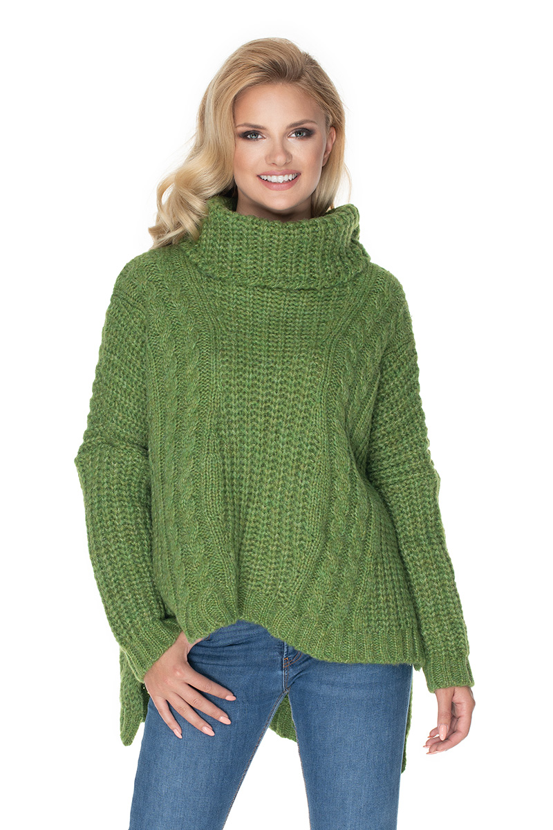  Turtleneck model 135313 PeeKaBoo  green