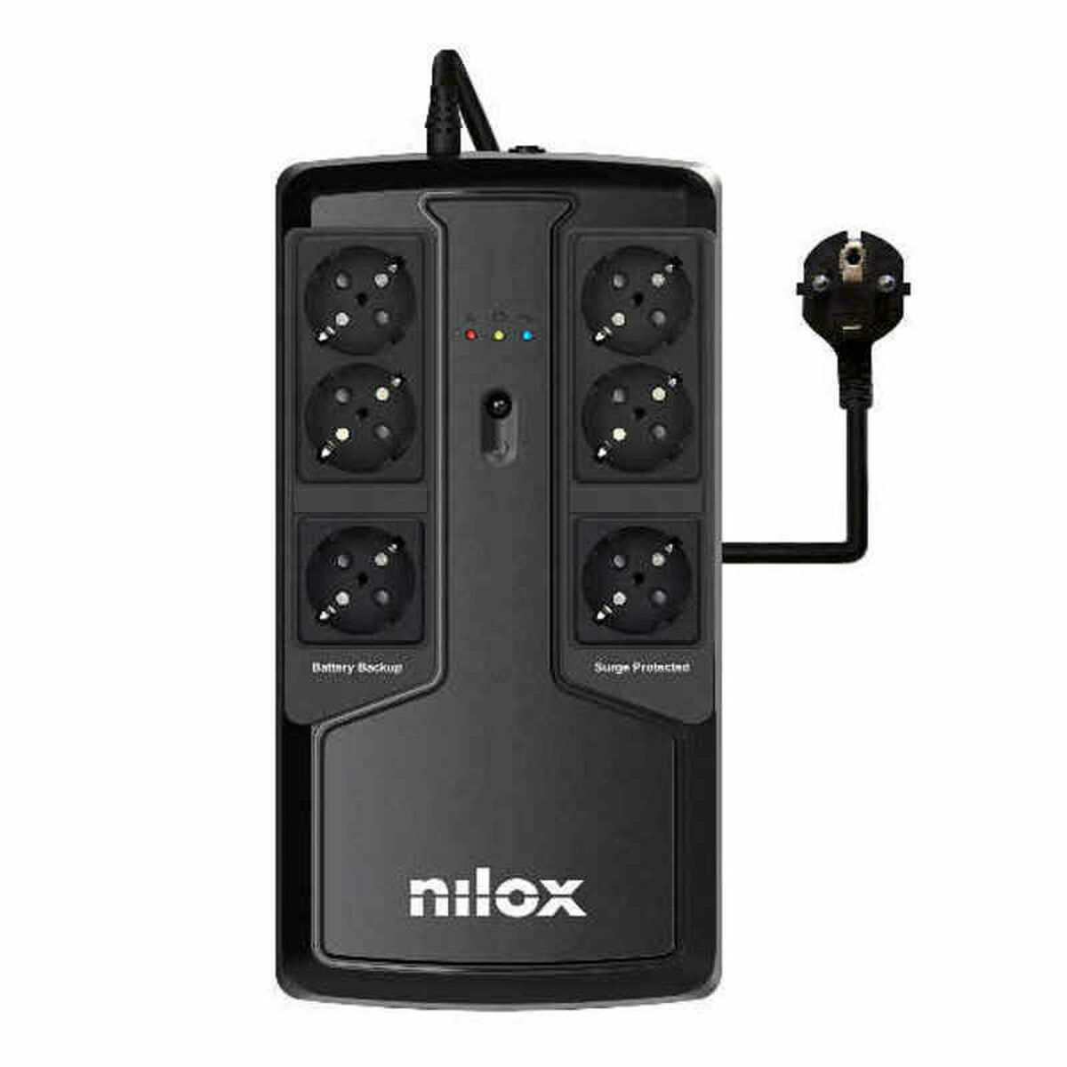 Uninterruptible Power Supply System Interactive UPS Nilox NXGCLIO8501X5V2 595 W 850 VA